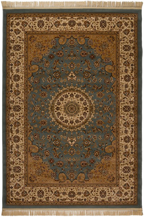 Isfahan 2438A Blue Cream