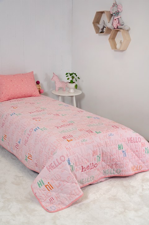 Naf Naf Hello 354 - Pink Κουβερλί