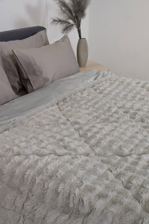 Naf Naf CosyFur Light Grey