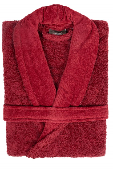Naf Naf Bonjour Bathrobes - Deep Red