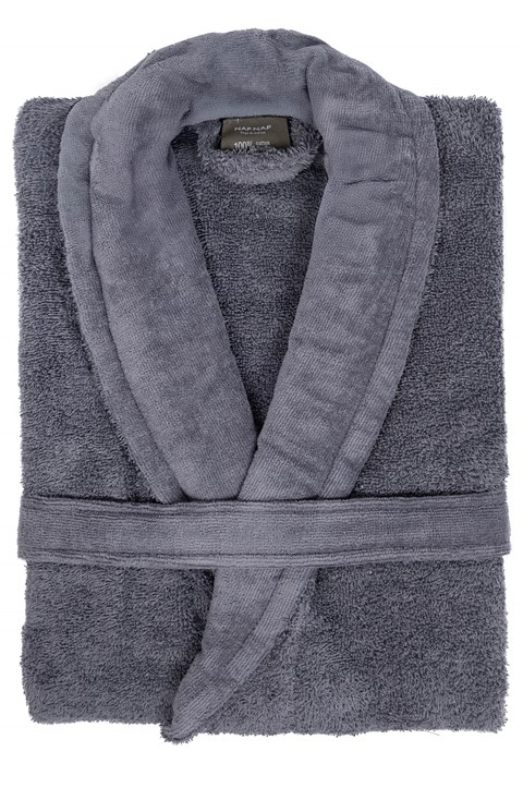 Naf Naf Bonjour Bathrobes - Dk Grey