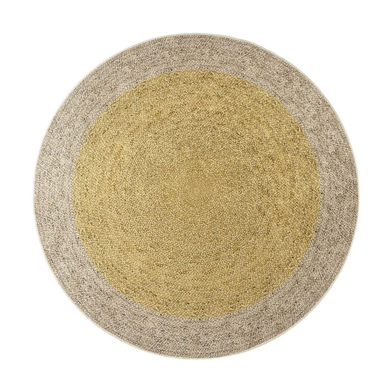 Beauty Home Ροτόντα 90x90 Jute Art 9131 Μπεζ,Κίτρινο