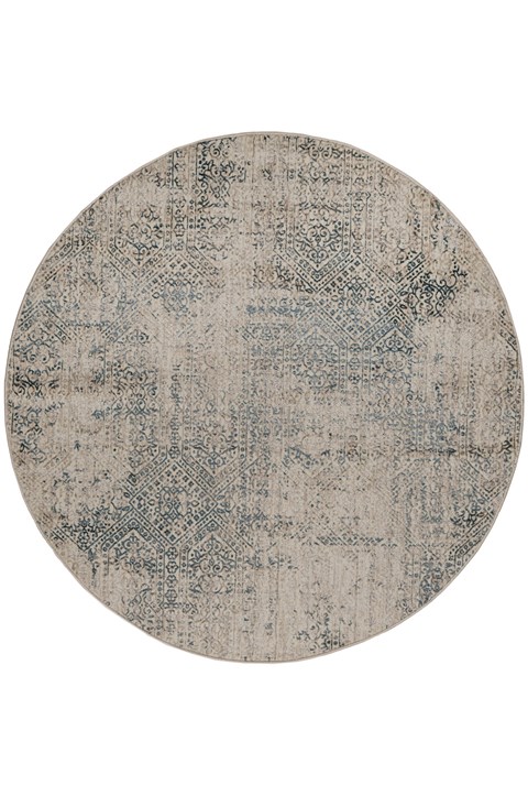 Gossip 9186A Cream Blue Round